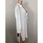 New. International concepts Ivory crepe cover up. Medium. Retails $99 White Photo 5