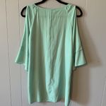 Glam  Seafoam Dress with Cold Shoulder Size Medium Photo 3