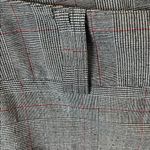 No Boundaries Plaid Low Rise Dress Pants Black Red White Low Rise Photo 1