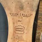 White House | Black Market Y2K VTG Pumps Heels Pointed Toe Leather Stripe Shoe Photo 1