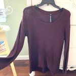 Plum Colored Sweater Size M Photo 0