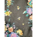 O'Neill Black Floral Alta Ruffle-Hem Puff-Sleeve Dress Junior's Sz XS NWT Photo 8