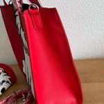 Marc Tetro Westie Highland Terrier Red Tote Crossbody Bag and Coin Purse Photo 5