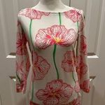 Lilly Pulitzer LILY Pulitzer long sleeve top cotton spandex blend x-small Photo 0