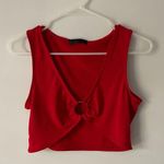 Just Quella Red Tank Top Photo 0