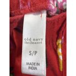 Old Navy  Pajama Pants Womens Small Red Holiday Present Print Lounge Drawstring Photo 2