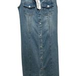 Velvet Heart DENIM DRESS Sleeveless, western maxi dress Size M Photo 4