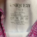 ASOS Unique 21 Bikini Bottom Purple Swirl NWT Size 4 Photo 2