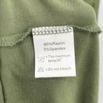 Olive Green Stretchy Maternity Baby Shower Pregnant Party Photos Maxi Dress M Size M Photo 4