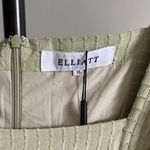 NWT Elliatt Women's Green Ruffle Maxi Dress Size XL Photo 3