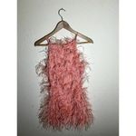 Cult Gaia $1398 NWOT  Shannon Dress Pink Feathers‎ Size XS Photo 5