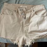 PacSun Vintage Denim Fringed Shorts Photo 0