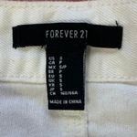 Forever 21 White Denim Jean Skirt Photo 3