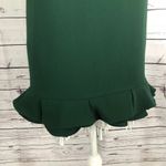 CeCe  kate ruffle flounce dress in green size 4 Photo 6
