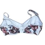 Cacique Women's Floral T-Shirt Bra 42F Rose Print Adjustable Straps Photo 4