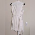 ZARA  White Belted Waistcoat/Sleeveless Vest Mini Dress Photo 14
