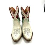 Dingo ® Play Pretty White Floral Embroidered Western Bootie Photo 1