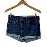 American Eagle Next Level Stretch Hi-RIse Shortie Cuffed Denim Shorts Size 4 Photo 1