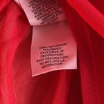 Victoria's Secret Victoria’s Secret Babydoll Dress Womens L Red Sexy Sheer Lace Lingerie Coquette Photo 5