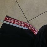 Tommy Hilfiger Black Hoodie T-Shirt Dress with Logo Tape – Size XL Photo 4