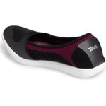Teva New W/O Box Hydro-Life Ballerina Flats Shoes Sandals Black & Purple Size 7 Photo 3