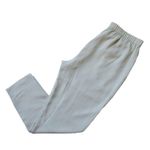 Eileen Fisher NWT Slouchy Ankle in Bone Silk Georgette Pull-on Crop Pants XL Photo 2