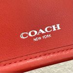 Coach 19914 Legacy Penny Carnelian Orange Red-Orange Turnlock Crossbody Bag Photo 15