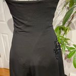 Nordstrom NWOT La Rok Luxe Strapless Embellished Beaded Sequin Vintage Y2k Photo 3