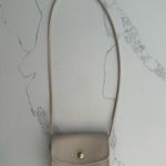 Coach Vintage  Chrystie Crossbody 90s Small Handbag in Cream and Brass Photo 2