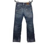 Big star ‎ Union Straight Leg Jeans Blue Distressed Wash Size 30L Photo 3