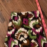 Terra & Sky  Black Floral Jegging Style Pants Size 3X 24W / 26W Photo 4