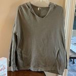 Mittoshop Oversized Olive Green Hooded Long Sleeve Womens S/M Photo 0