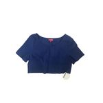 STAUD Tango Navy Blue Crop Short Sleeve Top Size XS NEW NWT Photo 7