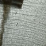 Urban Outfitters  Blouse Top Womens Small Cropped White Wrap Short Sleeve Photo 2