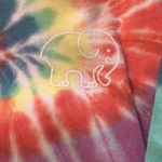 Ivory Ella Women’s  rainbow colored tie-dye hoodie, size small Photo 1