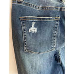 JustFab Women's Blue Distressed Skinny Jeans Size 29 0143 Photo 6