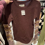 Free People waffle knit NWT size XS Photo 0