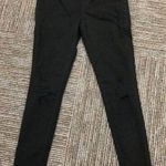 American Eagle Women's Distressed Black Next Level Stretch Hi-Rise Jegging Photo 0