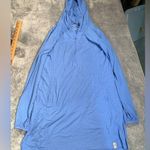 L.L. Bean Blue Hooded long Sweatshirt dress Photo 0