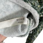 Anthropologie Daily Practice Oversized Boat Neck Cropped Sweatshirt Green Size S Photo 12