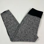 Manduka Mandela Gray and Black Leggings, Size: Medium Photo 0