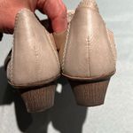 RIEKER Black Leather Mary Janes Size 38/8 B36 Tan Photo 7