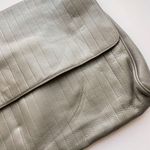 Perry Ellis  • Grey Stripe Flap Handbag Photo 3