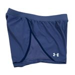 Under Armour  Women's Running Shorts Navy Blue Athletic Workout Gym Medium Photo 1