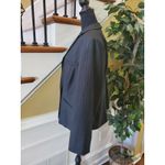 Lane Bryant  Blazer Plus Size 18 Tailored Stretch Black Pinstripe Jacket Photo 3