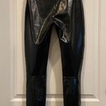 Spanx  Faux Patent Leather Leggings Size Small Latex Sexy Feminine Fall Winter Photo 3