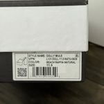 Larroude The Dolly Platform Mule In Natural Raffia SIZE 11 NEW Tan Photo 7