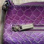 Vittorio Leather Crossbody Purple Photo 12