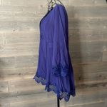 Monoreno EUC navy Boho style lace blouse Photo 4