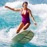 Athleta  Coastal Laser Cut Razzle Cayenne Bra Cup TANKINI Swim TOP Size XL NWT Photo 7